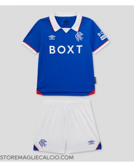 Rangers Maglia Gara Casa Repliche 2025-26 Bambino Maniche Corte Rangers Maglia Gara Casa Repliche 2025-26 Bambino Maniche Corte